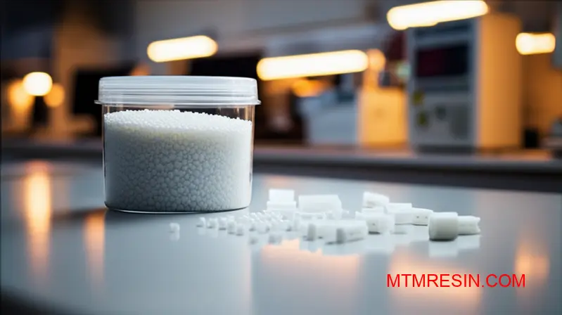 Premium polybutylene terephthalate granules and molded automotive connectors demonstrating superior dimensional stability for electrical applications