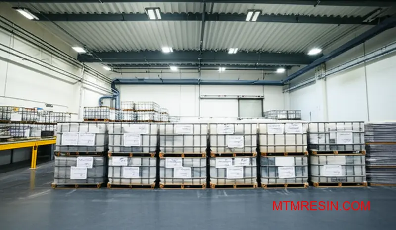 Makrolon polycarbonate materials in customs warehouse awaiting clearance, showcasing import challenges faced by top makrolon suppliers